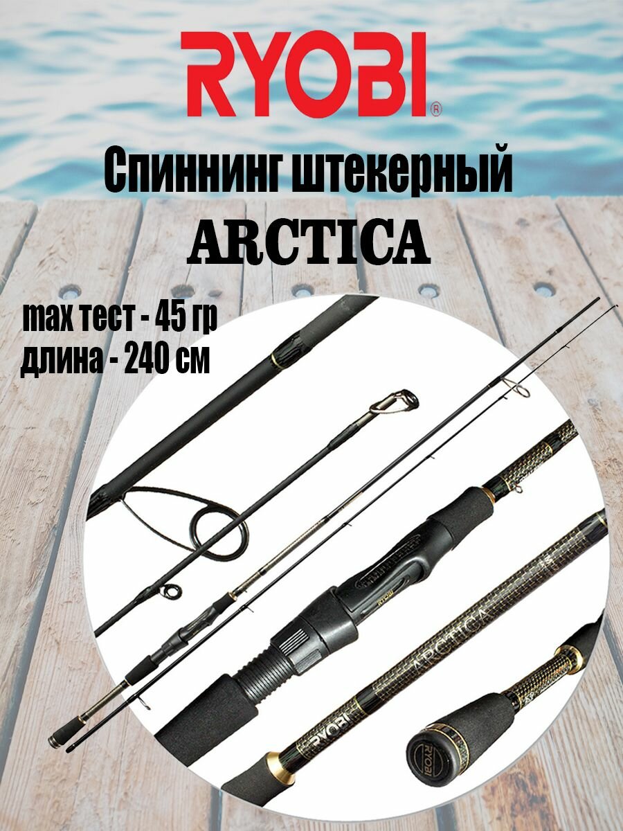 Спиннинг штекерный RYOBI ARCTICA 2,40 10-45g