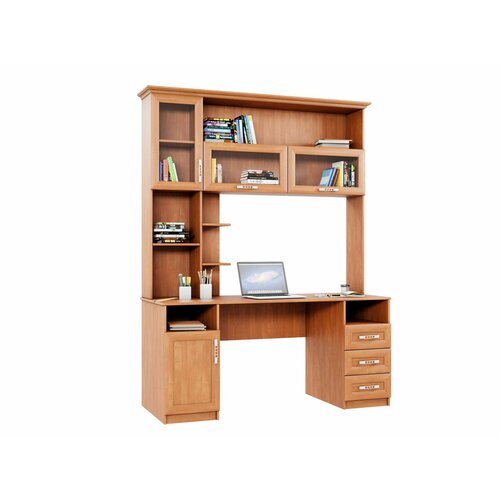 Компьютерный стол Триан 1 156х218х60 ольха 26363₽