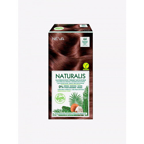 Neva Крем-краска для волос Naturalis Vegan № 4.4 