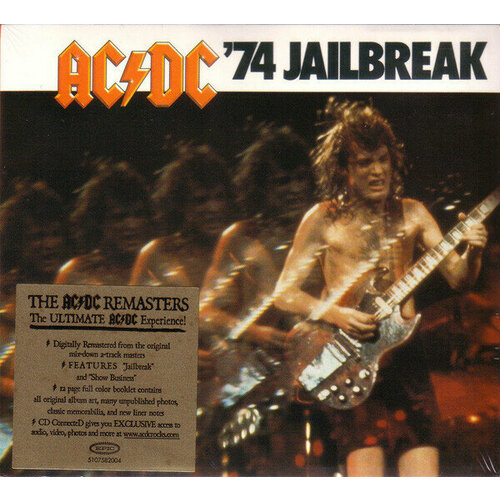 AudioCD AC/DC. '74 Jailbreak (CD, Compilation, Remastered) компакт диски epic ac dc live cd