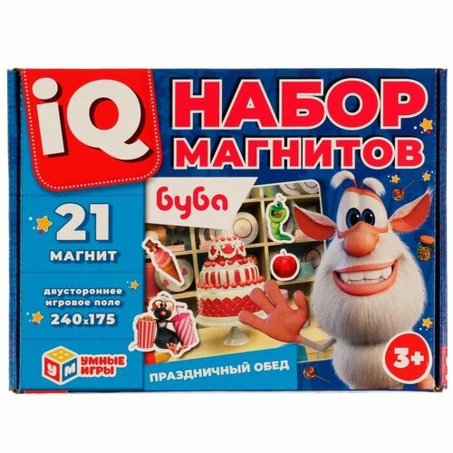 IQ набор магнитов Праздничный обед Буба 3 1066₽
