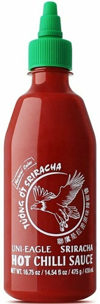 Соус Шрирача острый Sriracha Hot Chilli Sauce Uni-Eagle 475 гроус Шрирача острый Sriracha Hot Chilli Sauce Uni-Eagle (Юни-Игл) 475 гр