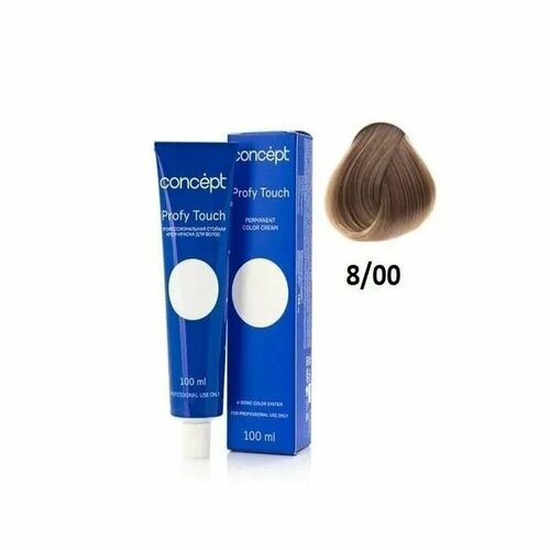 Concept Profy touch стойкая крем-краска 800 интенсивный светлый 100 мл 325₽