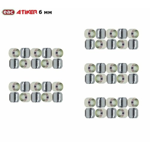 Муфта ГБО ATIKER 6 мм метан (50 штук)