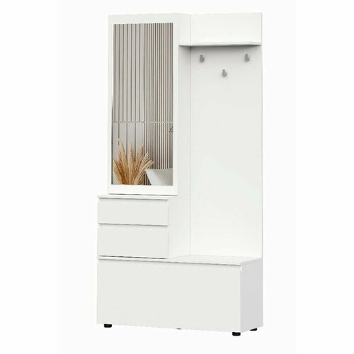 Прихожая Одри 1001х350х2000 Белый 19038₽