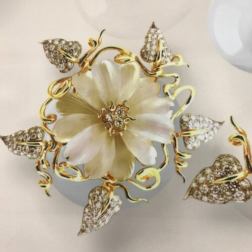 Скатерть клеенка на стол Жемчуг на ткани, ПВХ, глянцевая, 140х140 см