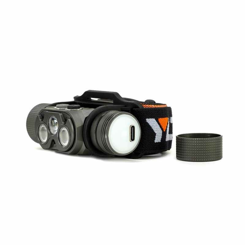 Фонарь налобный Яркий Луч YLP PANDA 4.2R Cree XP-L HI +2 Sams. LH351D High-CRI, max1500лм, акк.2600mAh