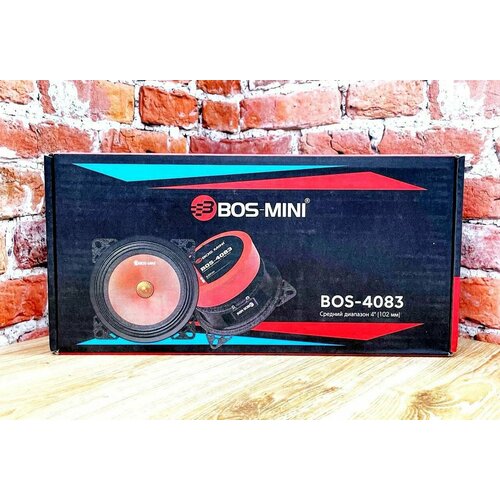 Автомобильные колонки BOS mini BOS 4083 2890₽