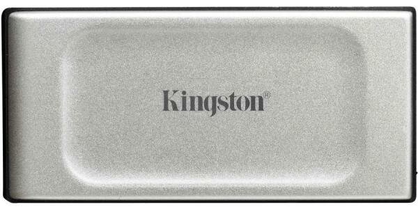 Внешний SSD диск 1.8 4 Tb USB Type-C Kingston SXS2000 серебристый