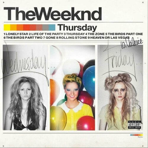 Виниловая пластинка The Weeknd - Thursday компакт диски republic records the weeknd thursday cd
