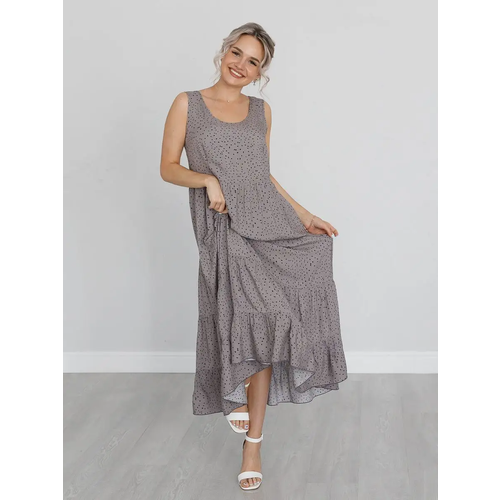 Платье Текстильный Край, размер 50, серый