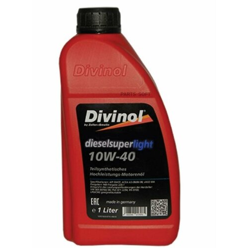 DIVINOL 49590C069 Масо моторное DIVINOL DIESELSUPERLIGHT 10W-40 1