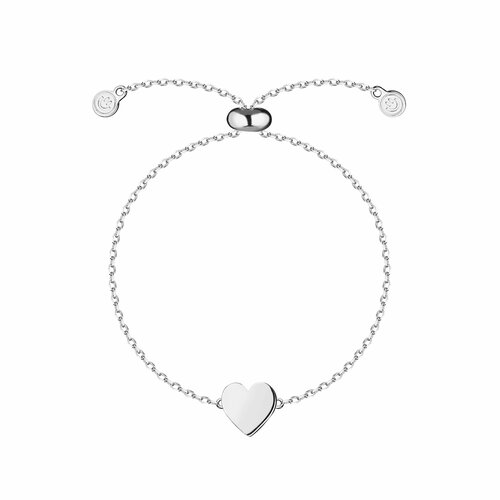 Браслет WANNA?BE!, серебристый