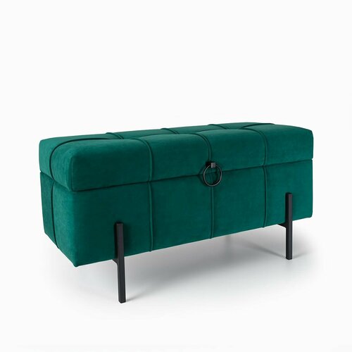 Пуф SAMOYLOV MEBEL с ящиком для хранения Пуфик в прихожую банкетка мягкая длинная 9700₽