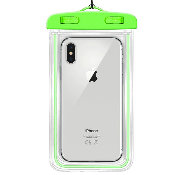 Водонепроницаемый чехол для смартфонов Waterproof Case Green