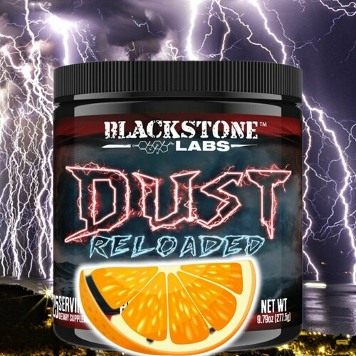 Топовый предтренировочный комплекс DUST RELOADED BlackStone LABS, 25 порций, апельсин предтренировочный комплекс scitec nutrition big bang 3 0 апельсин 825 гр 25 порций