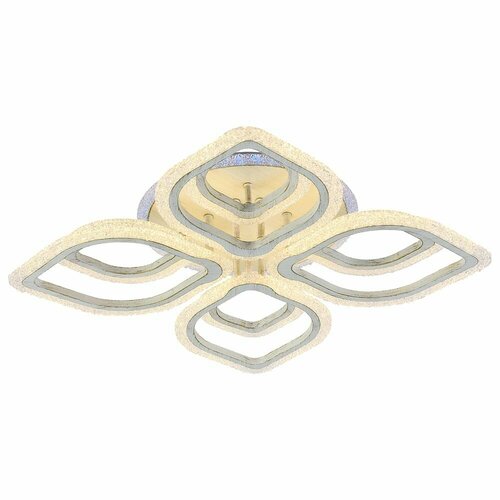 Люстра потолочная светодиодная с пультом мощность 160 Вт На комнату 14 метров от Getogazov Family 6766₽