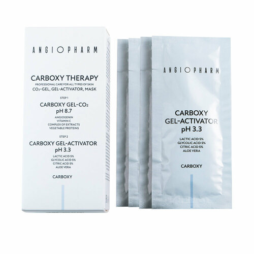 Angiopharm Carboxy Gel-Activator Набор саше карбокситерапия 15 мл 1090₽