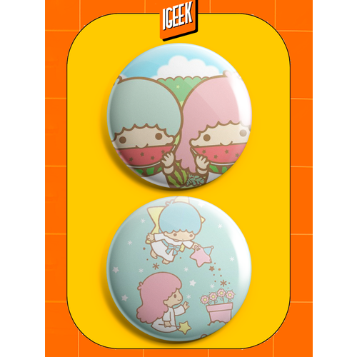 Набор магнитов Лала и Кики Мир Санрио 58мм 317₽