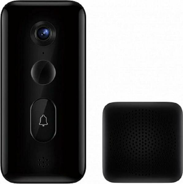 Звонок дверной беспроводной Xiaomi Smart Doorbell 3 черный BHR5416GL