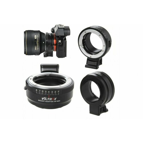 VILTROX NF-NEX для Nikon AI,/AF/ Ai(G)/AI-D to E mount Sony fotga t2 nex telephoto mirror lens adapter ring for sony nex e mount cameras to attach t2 t mount lens