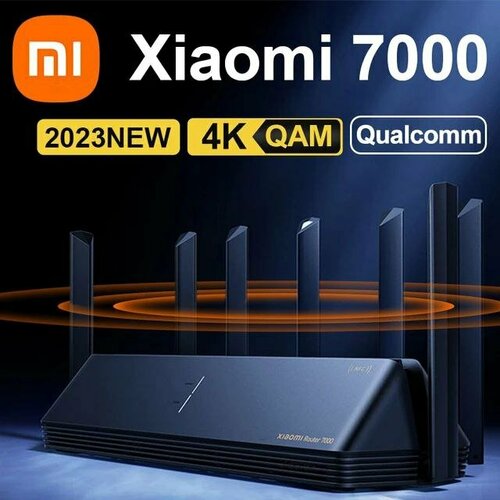 Мощный Игровой Wi-Fi роутер Xiaomi AX7000 Маршрутизатор Xiaomi BE7000 - Wi-Fi 7 Оригинал Новый 16400₽