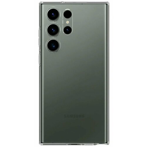Накладка силиконовая Clear Case для Samsung Galaxy S24 Ultra прозрачная силиконовая накладка для samsung galaxy s24 ultra черная new