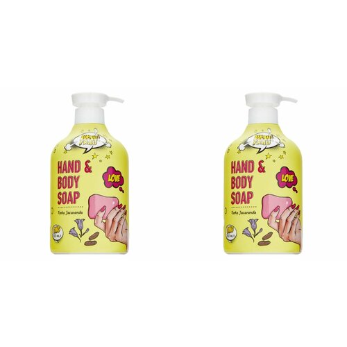 Мыло для рук и тела Wow Frau Tonka Jacaranda 500 мл 2 шт 1096₽