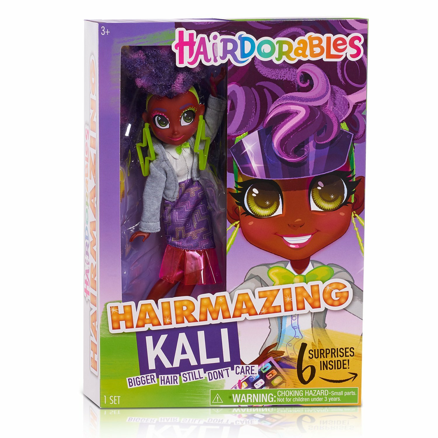 Кукла Hairdorables Hairmazing Kali, 28 см, 23827 фиолетовый