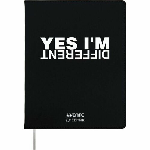 Дневник универсальный для 1-11 класса YES Im Different интегральная обложка искусственная кожа шелкография ляссе 80 гм2 697₽