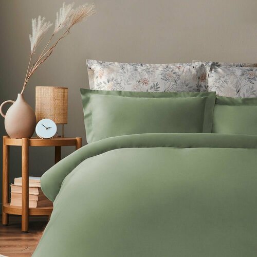 BY COLLECTION Простыня 220х240см 100 хлопок светло-зеленый 3387₽