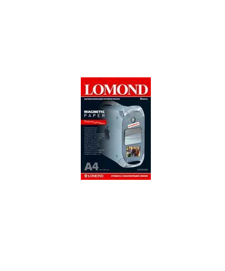 Фотобумага Lomond 2020346 A4/660г/м2/2 л/белый, матовая, магнитный слой, для струйной печати