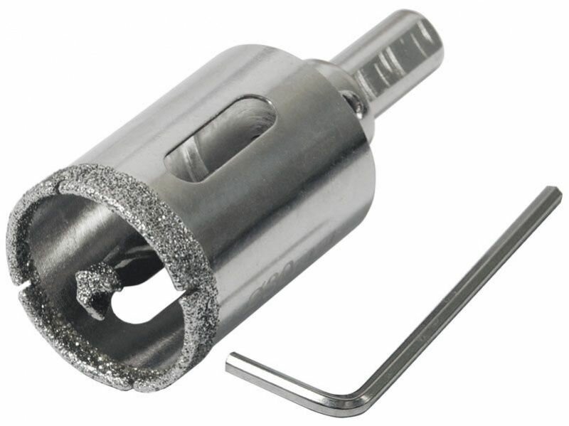 фото Коронка алмазная ZHWEI 25 мм по керамограниту и кафелю