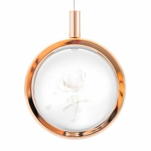 Светильник Роза LED 7Вт 4000К золото 11х10х11-110см 6449₽