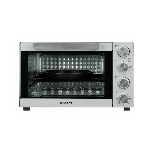 Мини-печь Kraft KFC-MO 450 HGR 45л 2000Вт серый 847700₽