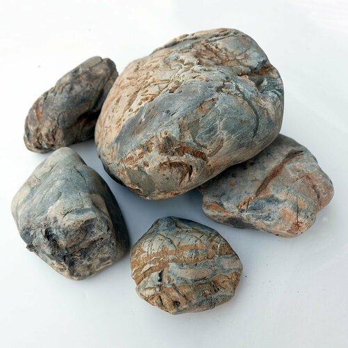 DECOTOP Demirji Box L (Набор камней 5-25 см для аквариумов и террариумов, 30 кг/21 л)