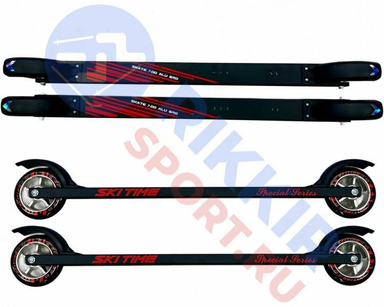 Лыжероллеры SKI TIME SK100 NEW Black/Red 620 (25)