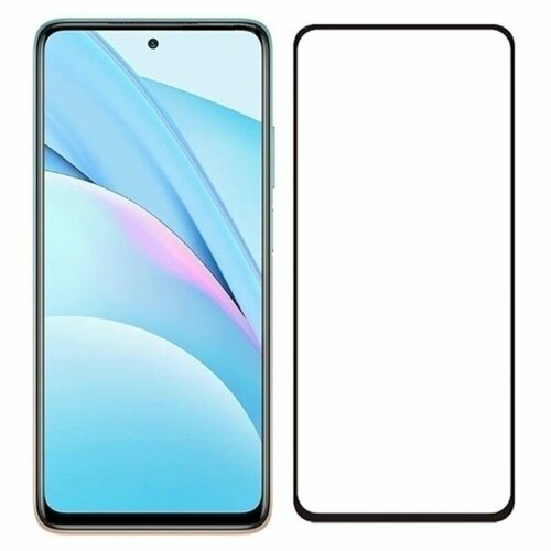 Защитное стекло FasiON для Xiaomi Mi 10T Lite полноэкранное черное