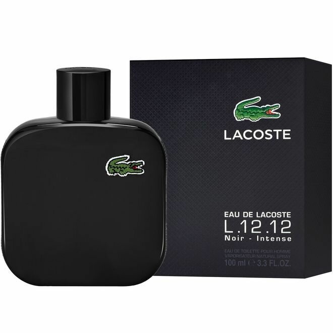 Lacoste L.12.12 NOIR INTENSE Мужская туалетная вода 100 мл