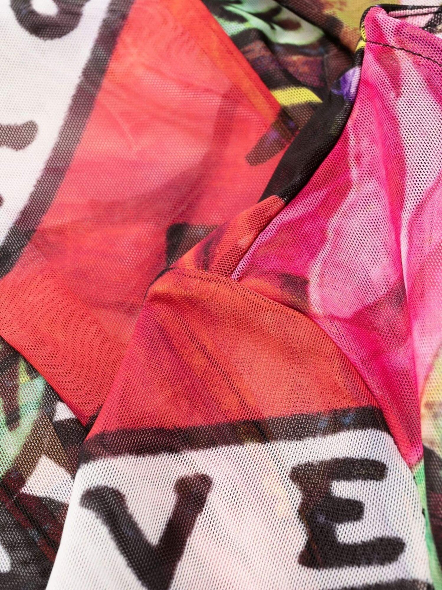 Платье PHILIPP PLEIN Love Flowers, размер M, черный