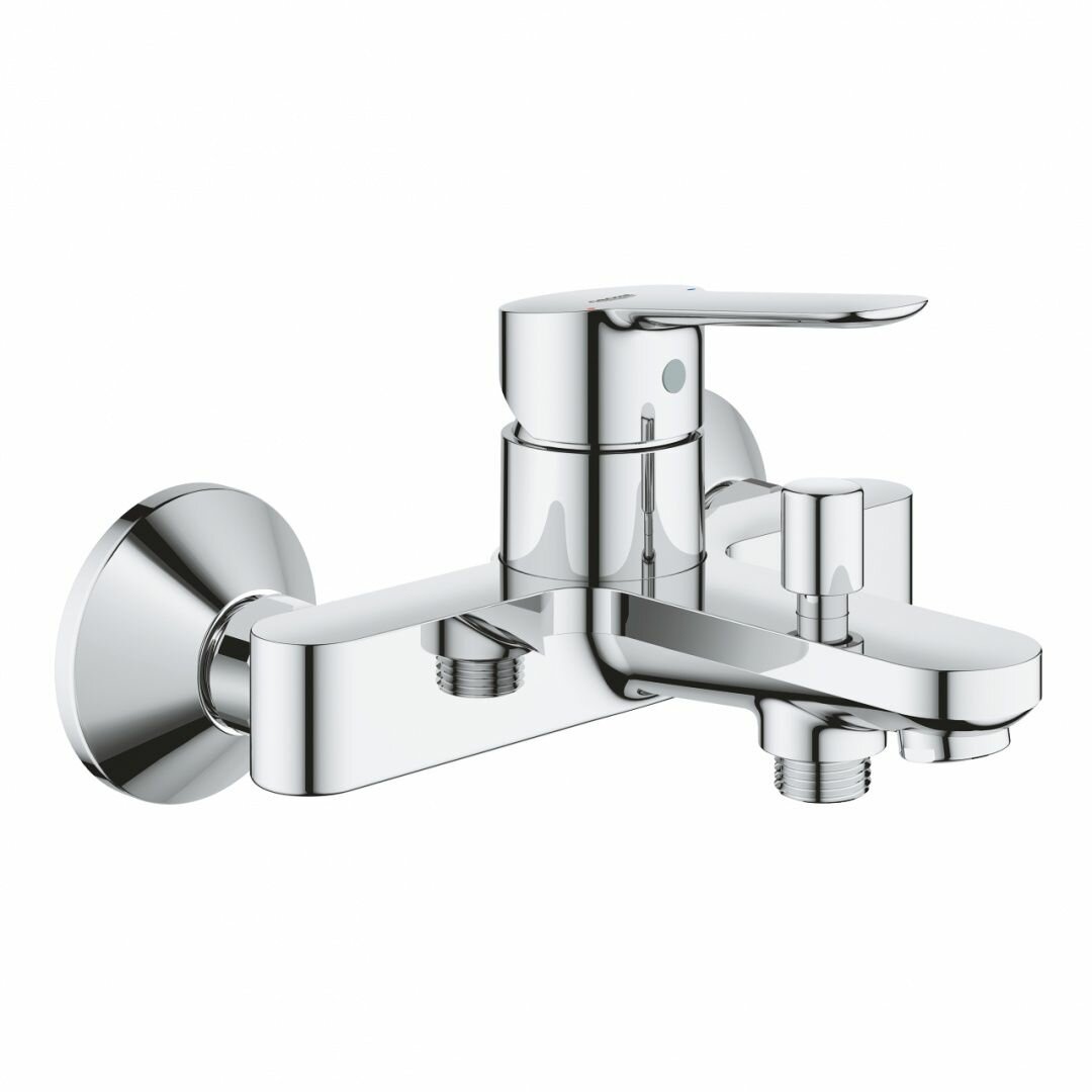 Смеситель для ванны с изливом Grohe BauEdge, хром (23605000)