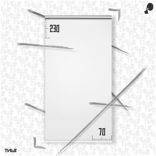 Рулонная шторажалюзи Блэкаут Белый 70x230 3452₽