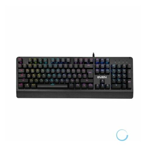 Механическая игровая клавиатура SVEN KB-G9700 104 кл12Fn RED switch RGB мет корпус 461000₽