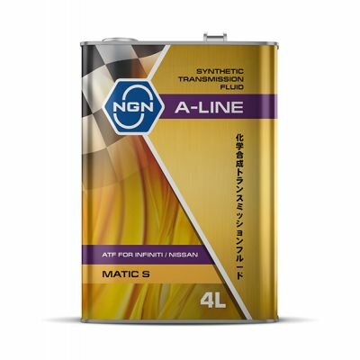 NGN ATF A-Line синтетическое, Nissan ATF Matic S, для АКПП, 1л, арт. V182575180