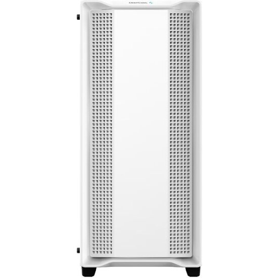 Корпус Deepcool CC560 WH без БП, боковое окно (закаленное стекло), 3x120мм LED вентилятор спереди и 1x120мм LED вентилятор сзади, белый, ATX (CC560 WH) - фото №2