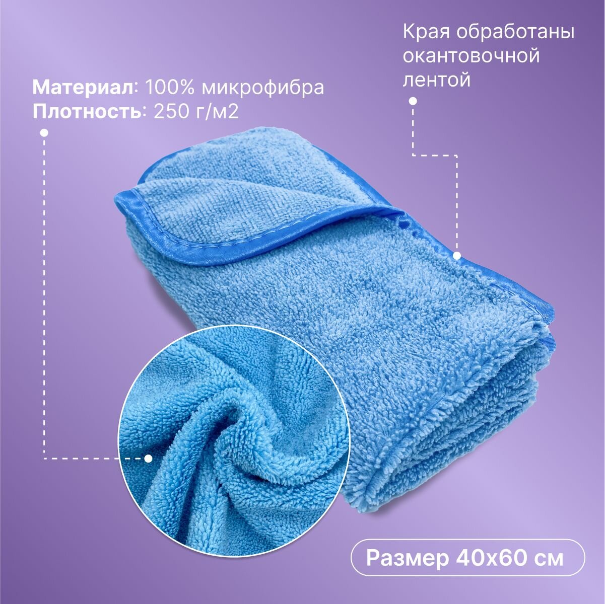 Салфетка из микрофибры для авто — фото 1