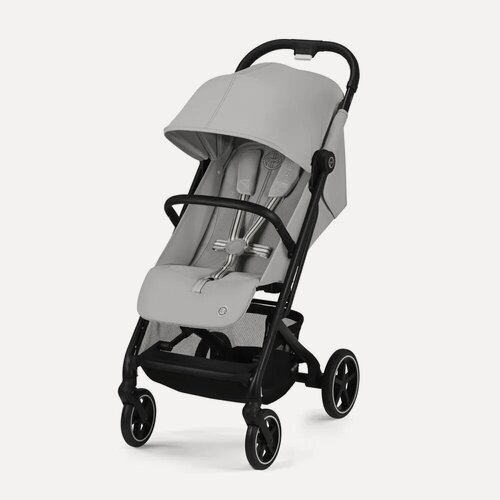 Изображение товара Cybex Beezy 2025 Fog Grey прогулочная коляска с бампером и дождевиком