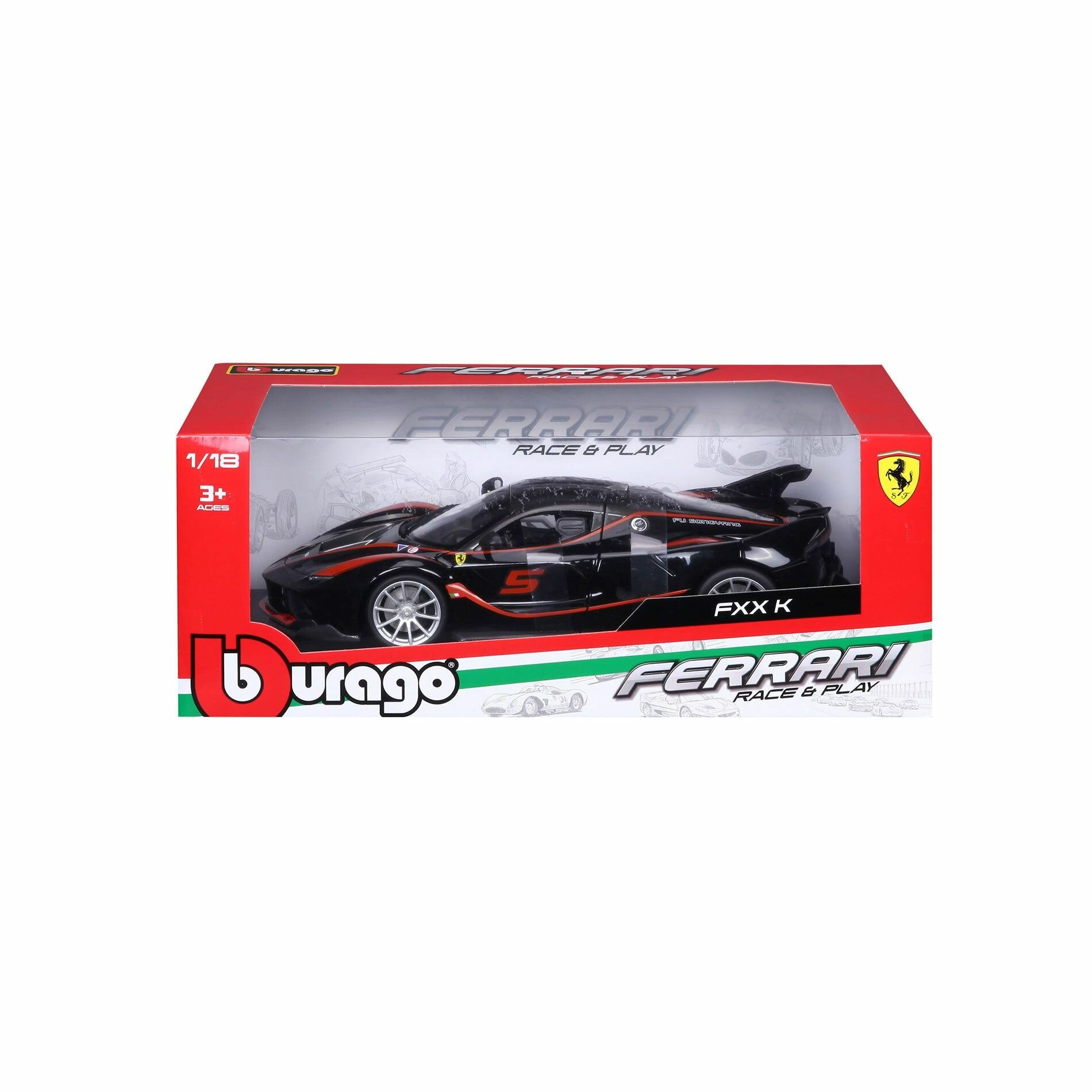 Модель автомобиля Ferrari FXX K 1:18 Bburago