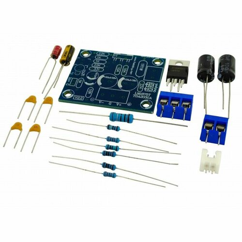 DIY набор моно аудио УНЧ на LM1875T