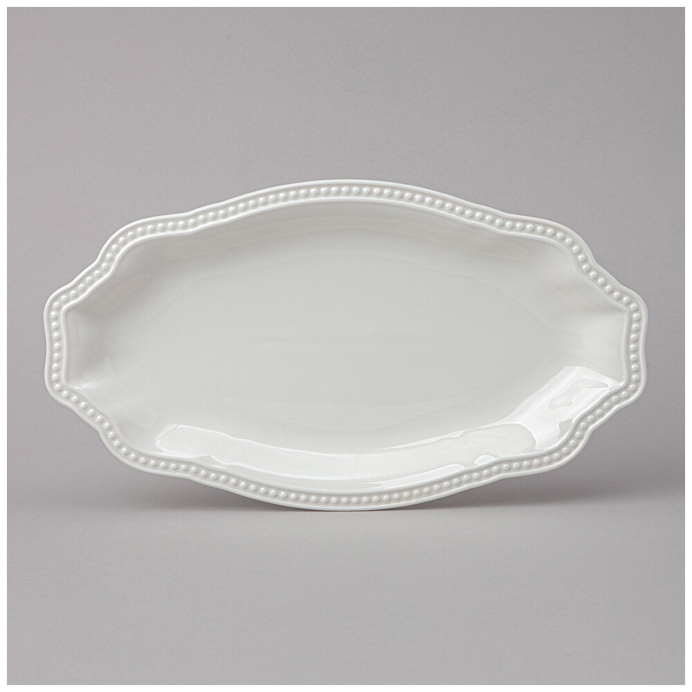 Блюдо овальное lefard ribbon 30*165*3 см KSG-761-126